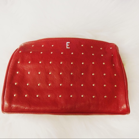 Rebecca Minkoff Leather Monogram Cosmetic … - Picture 1 of 6